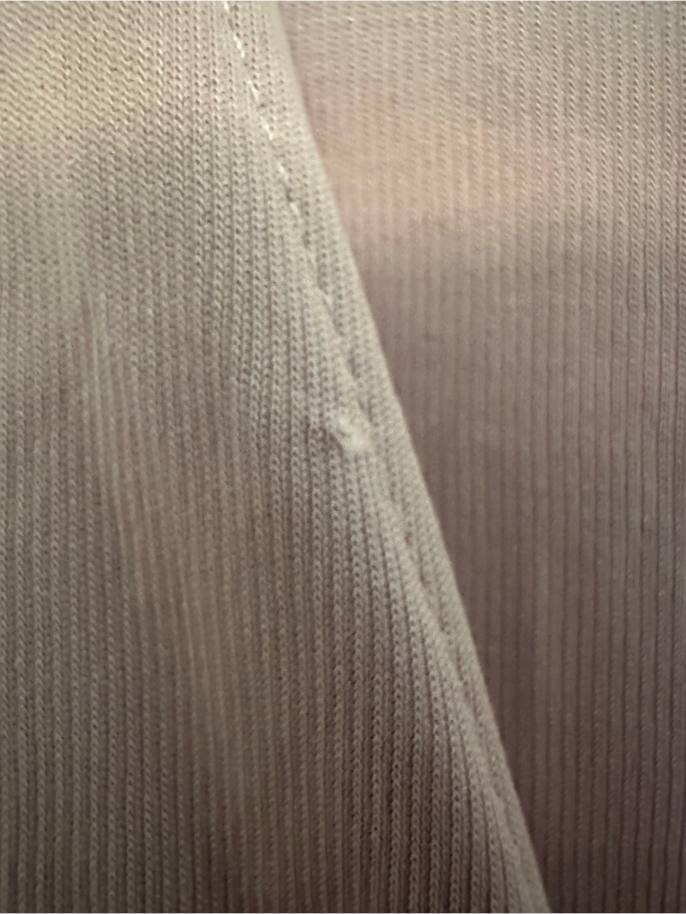 silence + noise Twist-Front V-Neck Tunic in Dusty Lavender - Picture 2 of 5
